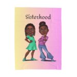 Zoe & Chloe “Sisterhood” Plush Blanket - Image 3