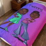 Zoe & Chloe "Twinning" Blanket - Image 3