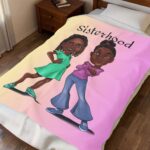 Zoe & Chloe “Sisterhood” Plush Blanket- Bundle Only - Image 3