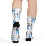 Alex the Great: Step Into Greatness Crew Socks (white) - Image 4